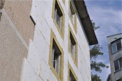 Наружное утепление стен многоквартирного дома (Харьков) - фото