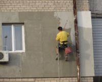 Наружное утепление стен многоквартирного дома (Харьков) - фото