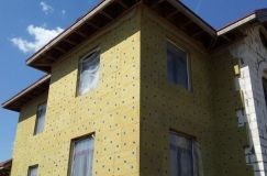 Наружное утепление стен частного дома (Харьков) - фото